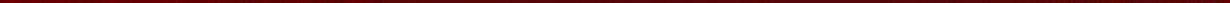 Horizontal Red Divider Line